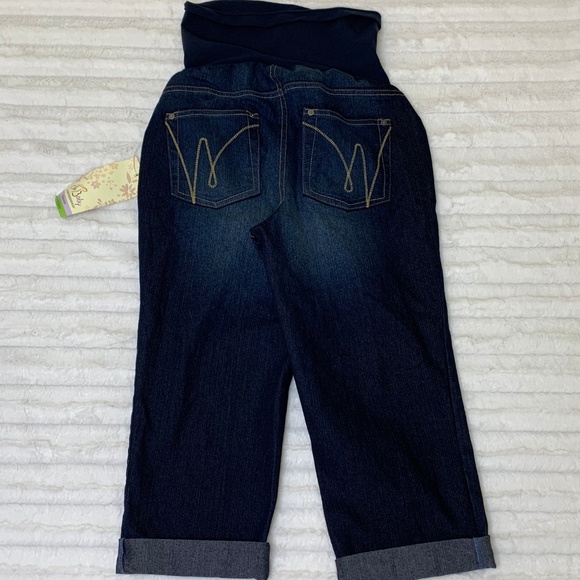 NWT Oh Baby! by Motherhood Jean Crop‎ - Picture 1 of 7
